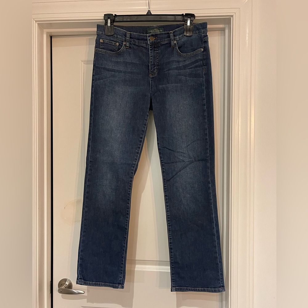Ralph Lauren Women's Straight Leg Jeans - Dark Blue